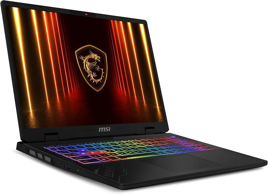msi Crosshair A16 HX 16” QHD+ 240Hz Gaming Laptop – AMD Ryzen 9 8940HX, NVIDIA GeForce RTX 5060, 16GB DDR5, 1TB NVMe SSD, Wi-Fi 6E, USB-C, Windows 11 D8WFKG-090US
