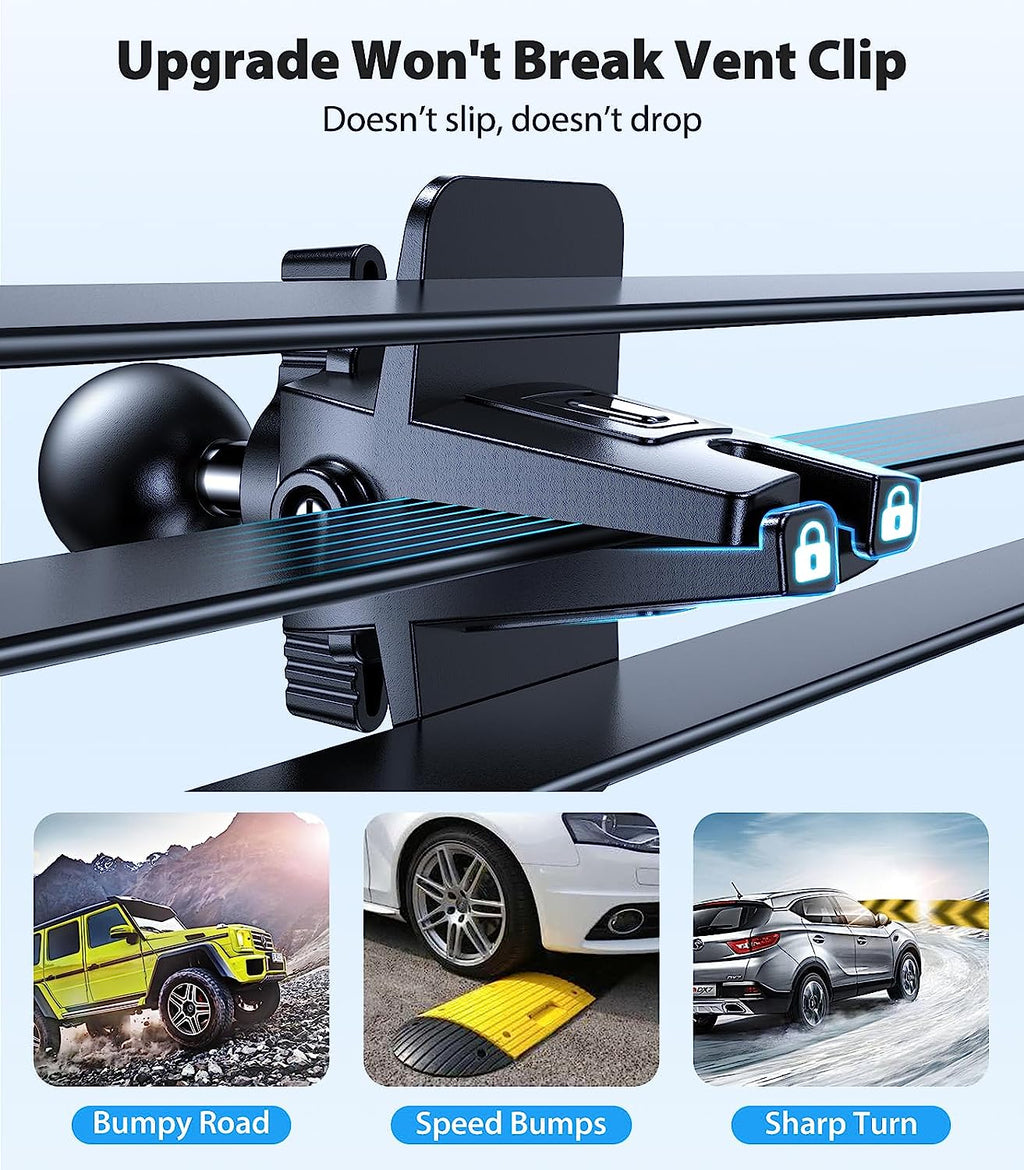 for Magsafe Car Mount [Upgraded Strongest Magnet Power] Magnetic Phone Holder for Car Vent 360 Adjustable Magnetic Car Phone Holder Mount for Iphone 17 Pro Max 16 15 14 13 12 plus Mini